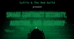 Smart contract security course with Cyfrin