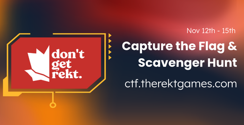 The Rekt Games CTF & Scavenger Hunt at Devcon SEA